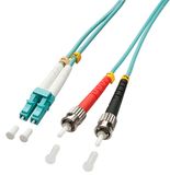 Lindy Duplex Fibre Optique LC/St OM3, 1 m