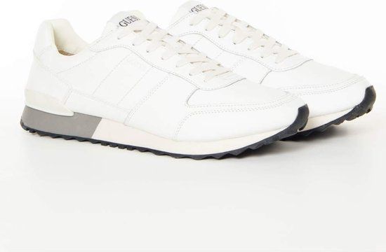 GUESS Padova Lage Sneakers Heren Wit Maat 44