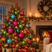 Inge-glas Inge Christmas Kerstballen - 65-dlg - 4 en 6 cm - met piek - gekleurd - kunststof
