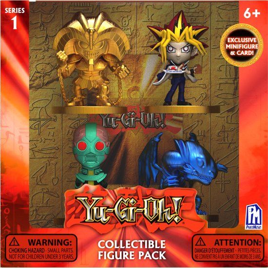 Yu-Gi-Oh! Collectible Figure Pack 6 cm (Exodia the Forbidden One + Yami Yugi + Jinzo + Blue-Eyes White Dragon)