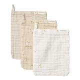 Little Dutch Washandjes Little Goose Hydrofiel 3 stuks