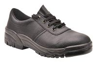 Portwest FW14 Steelite Schoen Dubbele Dichtheid Stalen Neus Antislip Bouw | Zwart, 40, S1P EN ISO 20345, Hittebestendige Buitenzool, Oliebestendig, Lichtgewicht, Benzine en Olie Bestendige Loopzool