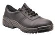 Portwest FW14 Steelite Schoen Dubbele Dichtheid Stalen Neus Antislip Bouw | Zwart, 40, S1P EN ISO 20345, Hittebestendige Buitenzool, Oliebestendig, Lichtgewicht, Benzine en Olie Bestendige Loopzool