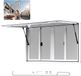 VEVOR Food Trailer Raam (1346 x 838 mm installatie afmetingen) Draaibaar, Serveerraam met 85° openingshoek en 4 schuiframen