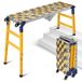 OEM Werkplatform + laadplatform, 500 kg, in hoogte verstelbaar, opklapbaar