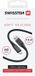 Swissten Câble USB-A vers Apple Lightning en silicone souple (60W) - 1,5 m - Noir