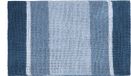 Differnz Fading Badmat - Microvezel - Blauw - 60 x 90 cm - Hoogpolig - Anti-slip