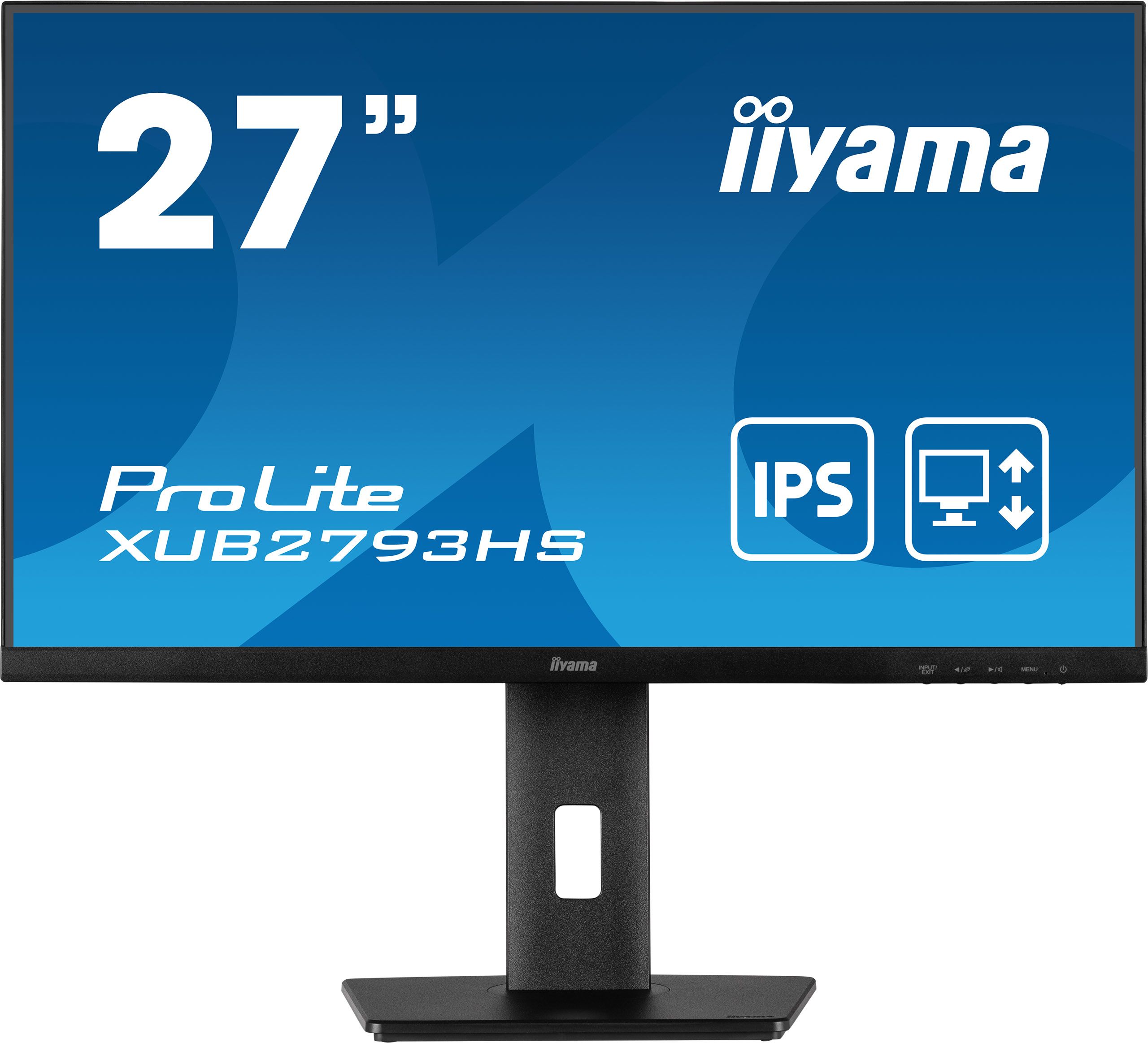 iiyama ProLite XUB2793HS-B5 27 inch Full HD IPS Monitor - Adjustable