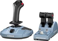 Thrustmaster TCA Officer Pack Airbus Edition - Joystick - PC - Zwart, Blauw