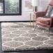 Safavieh Shaggy tapijt, SGH280, geweven polypropyleen, grijs/ivoor, 160 x 230 cm