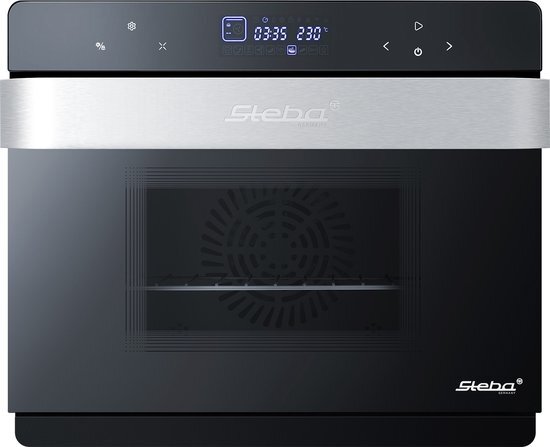 Steba DG40 - 40L Multifunctionele Combi Stoomoven - 49 Programma's - Zwart/RVS