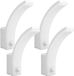 Maclean - 4 lampes LED d'extérieur applique murale avec détecteur de mouvement PIR - 20W - IP65 - 2000lm - 4000K - Blanc