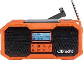 Albrecht audio Albrecht DA 911 Emergency Radio Orange
