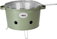 BBQ teil Ø34,5cm x 20cm mat groen