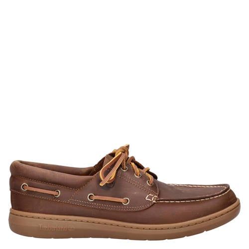 Timberland nubuck mocassins bruin