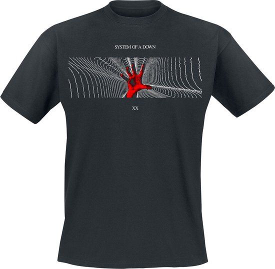 System Of A Down Radiation Heren T-shirt - zwart - M