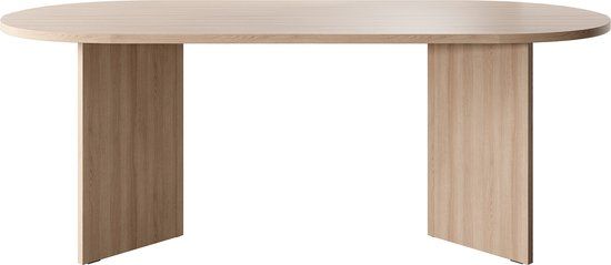Selsey Ovo Eettafel - 204 cm - Eiken Linberg - Ovaal - Teak