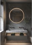 HIPP Design Phantom Ronde LED spiegel - Brons Frame 60 cm