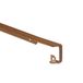 NORDLINGER PRO Verbindingsprofiel, hoek, werkblad, aluminium, decoratie, hout, medium, 67 cm x 3,8 cm, straal 0/2 mm