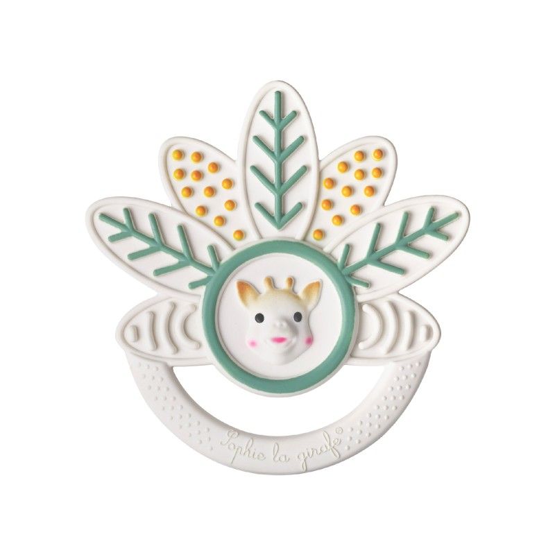Sophie la girafe 010501 Bijtring - Rubber - Groen/Wit/Geel