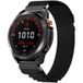 Garmin Bracelet Alpine nylon Fenix 9 - 51mm (noir)