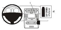 Brodit ProClip 853507 zwart
