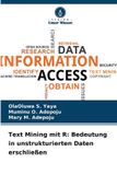 Text Verlag Unser Wissen Text Mining mit R