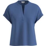 s.Oliver T-shirt ajusté à coupe décontractée avec encolure tunique pour femmes