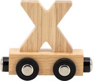 Tryco Houten Naturel Lettertrein Letter X