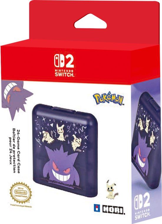 HORI 24 Game Case voor Nintendo Switch 2 – Gengar en Mimikyu