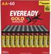 Eveready Gold AA batterij (penlite) Alkaline 1.5 V 60 pièce(s)