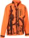 PERCUSSION Softrack Waterdichte jas Unisex L Oranje/Geest Camo Vlam&Zwart Polyester/Elastaan Herfst/Winter 2025