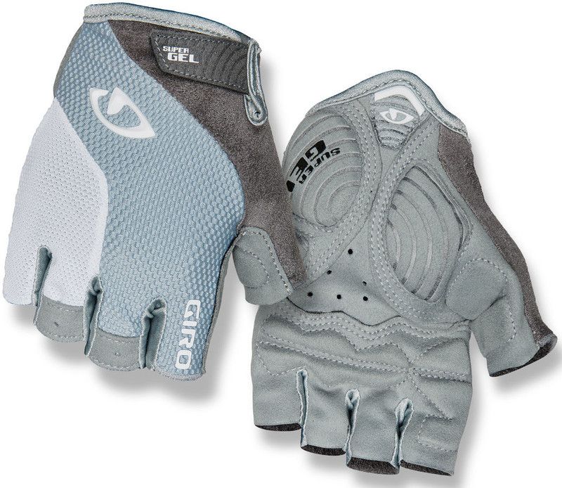 Giro Strada Massa Gel fietshandschoenen Dames grijs/wit