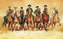 Your Decoration B.V. Kunstdruk Renato Casaro - The magnificent Seven 138x85cm