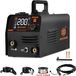 StarTech HVM200 3-in-1 MIG/TIG/MMA lasapparaat - Inverter met synergie - MIG-lassen zonder gas - Automatische draadtoevoer - 43×24×28 cm - Roestkleur