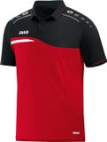 Jako Competition 2.0 Polo - Rood - Maat 140