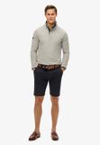 Superdry Cotton Classics Jersey Sweatshirt Met Halve Rits Heren Grijs Marl XL