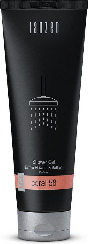 JANZEN Shower Gel Coral 58 - 250ml