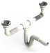 Icecat Ø80 Siphon double avec tuyau flexible pour évier