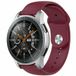 Qubix - Bracelet de sport en caoutchouc - Bordeaux - adapté pour Huawei Watch 5 - 46mm
