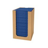 PAW Cocktailservetten Stoffen 20 x 20 cm, 100 stuks - Donkerblauw