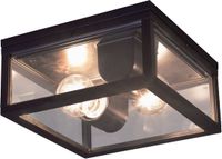 KS Verlichting Timothy Plafondlamp Zwart Aluminium E27