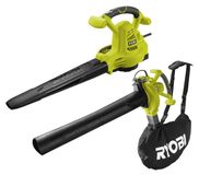 Merkloos Bladblazer en bladhakselaar - 2800 W - 2-in-1 - 45 liter opvangzak - Voor tuin en terras