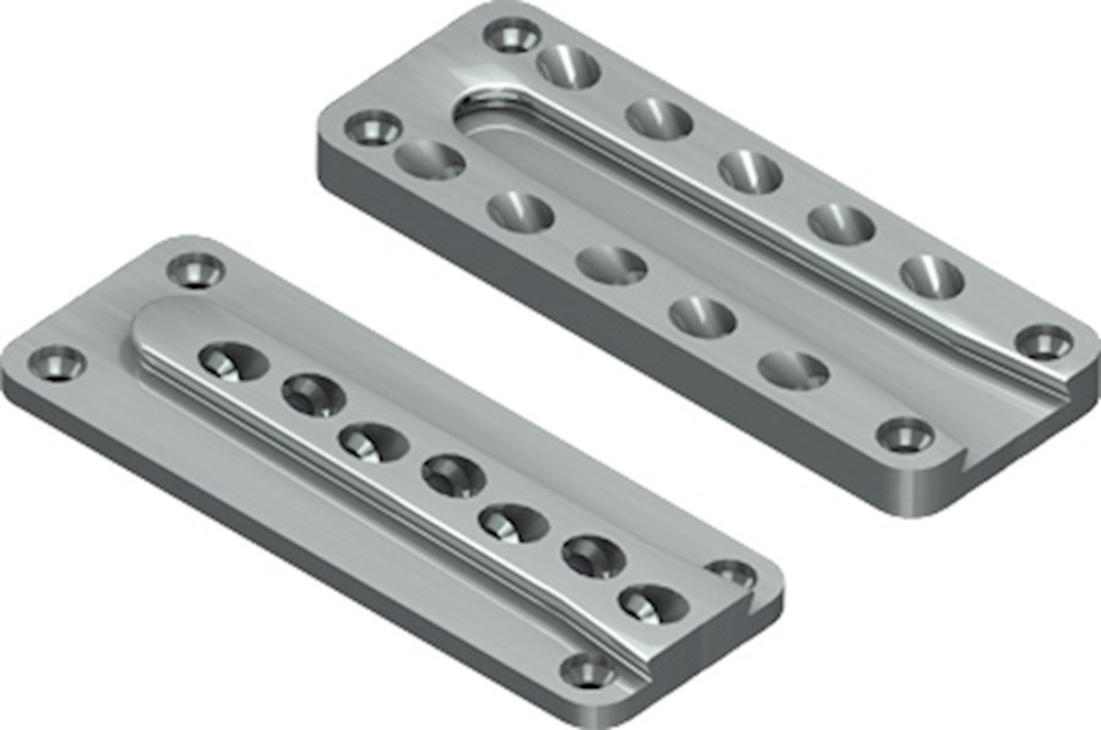 GB Sherpa GB09124915 blinde houtverbinding 110x40x12 71x171 aluminium | 10 stuks