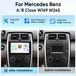 Mercedes-Benz Autoradio Android 15 CarPlay 9 pouces pour Classe A et B (W169, W245)