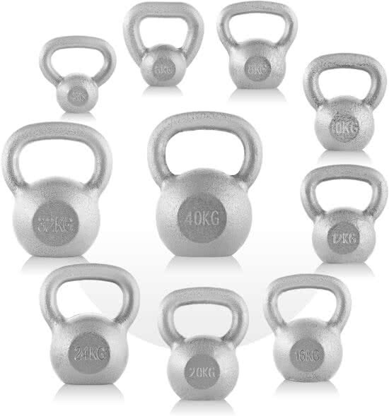 Taurus Kettlebells zilver 8 kg