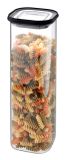 GEFU PANTRY Rectangular Container 2.5 l Black, Transparent