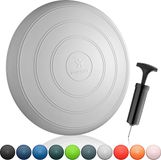 BODYMATE Balkussen COMFORT Diameter 33 cm incl. pomp - Zitbalkussen, luchtkussen, balanskussen, noppenkussen - Voor core-, fitness-, revalidatie-, coördinatie- en rugtraining