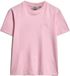 Superdry Essentieel Logo Geborduurd T-shirt Dames Roze