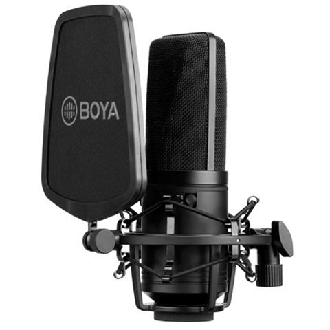 Boya Boya Grootmembraan Condensator Microfoon BY-M1000 Boya Grootmembraan Condensator Microfoon BY-M1000